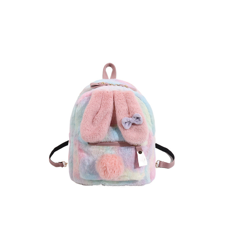 Wholesale Cartoon Plush Rabbit Backpack